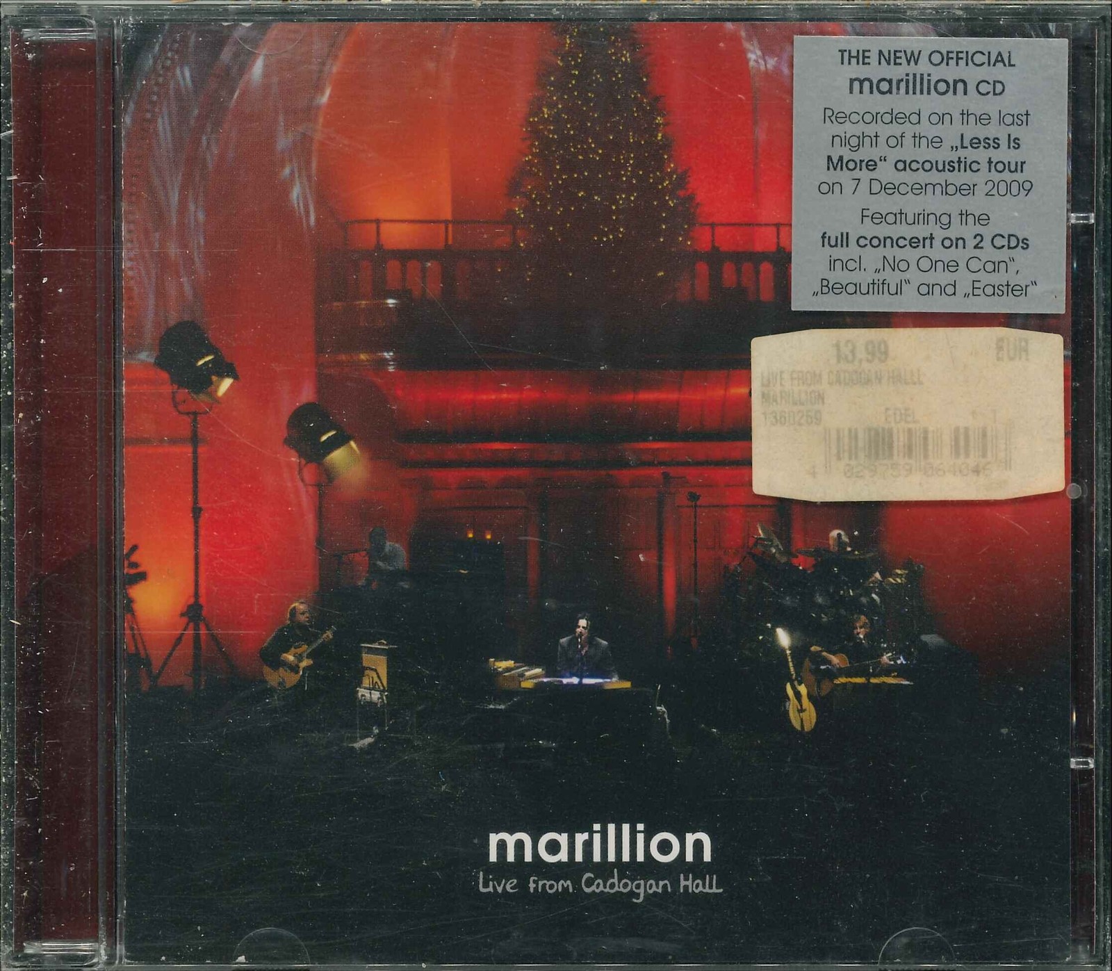 MARILLION "Live From Cadogan Hall" 2CD-Album