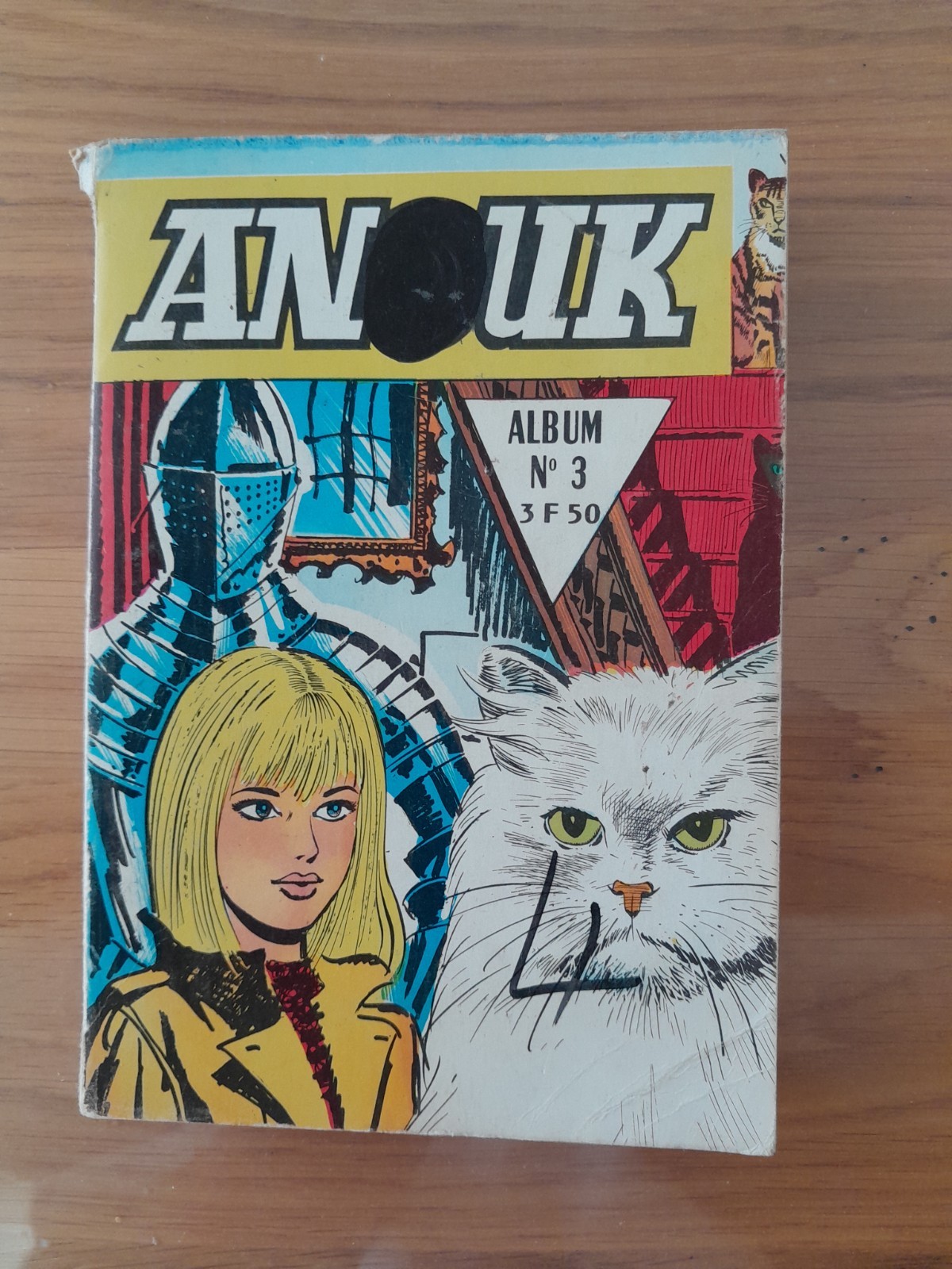 ALBUM ANOUK    N°03   JEUNESSE ET VACANCES   1968   BE   (09-10-11-12)