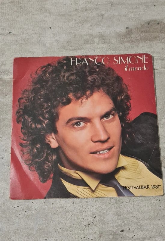vinile Franco Simone – Il Mondo / L'Uva (45 Giri / 7")