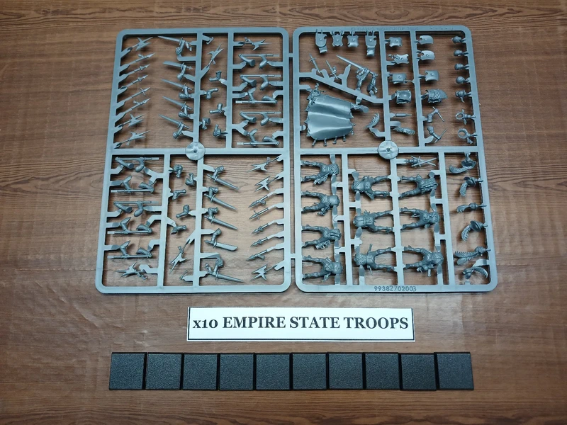 X10 Empire State Troops for the Empire of Man Warhammer The Old World