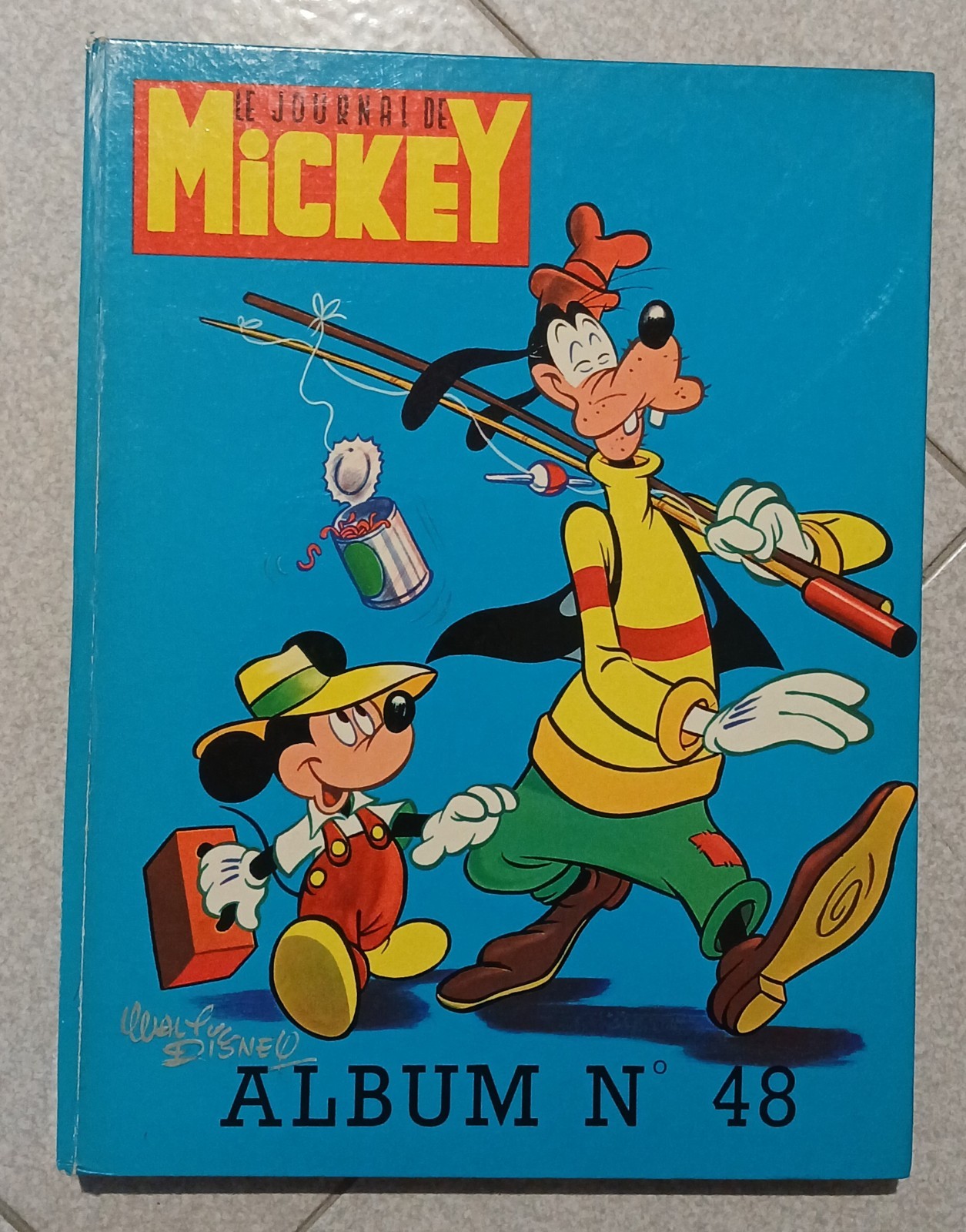LE JOURNAL DE MICKEY - Album n. 48 - Edi-Monde (1970)