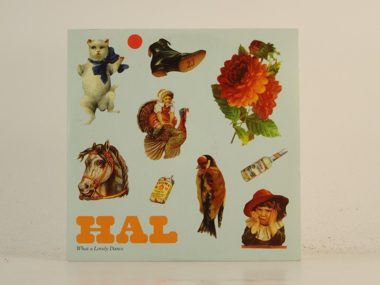 HAL WHAT A LOVELY DANCE (H1) 2 Track Promo CD Single plus Card Sleeve ROUGH TRAD
