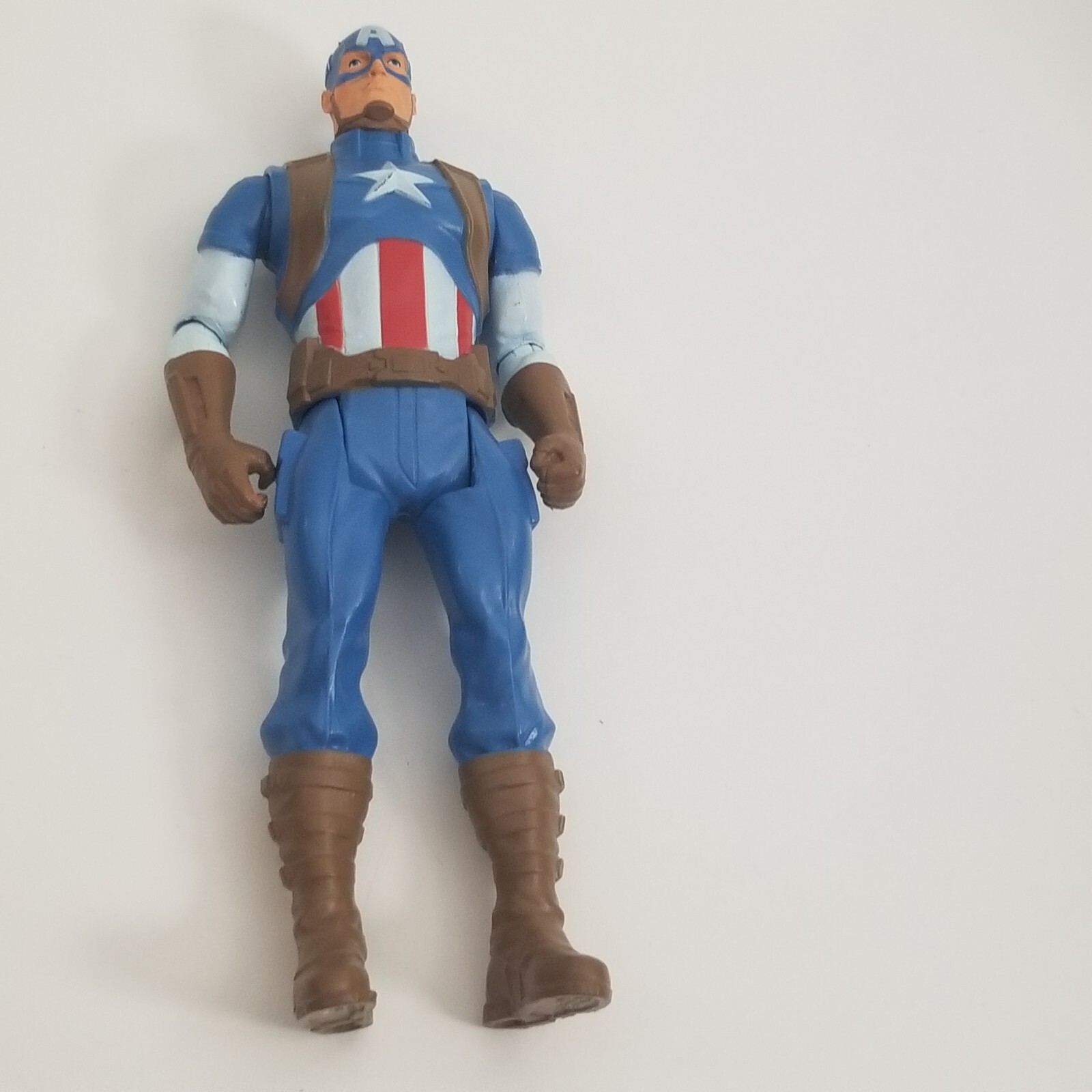 ACTION FIGURE CAPTAIN AMERICA 6" DIFFICILE DA TROVARE 2016 MARVEL AVENGERS RARA SFUSA