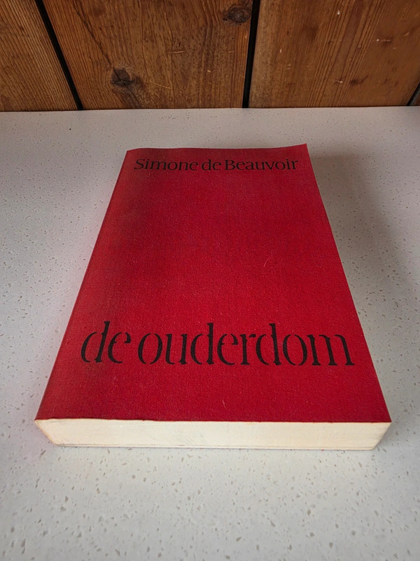 Simone de Beauvoir – De ouderdom (Bijleveld, 1e druk, 1975) | Luxe linnen softcover in nieuwstaat