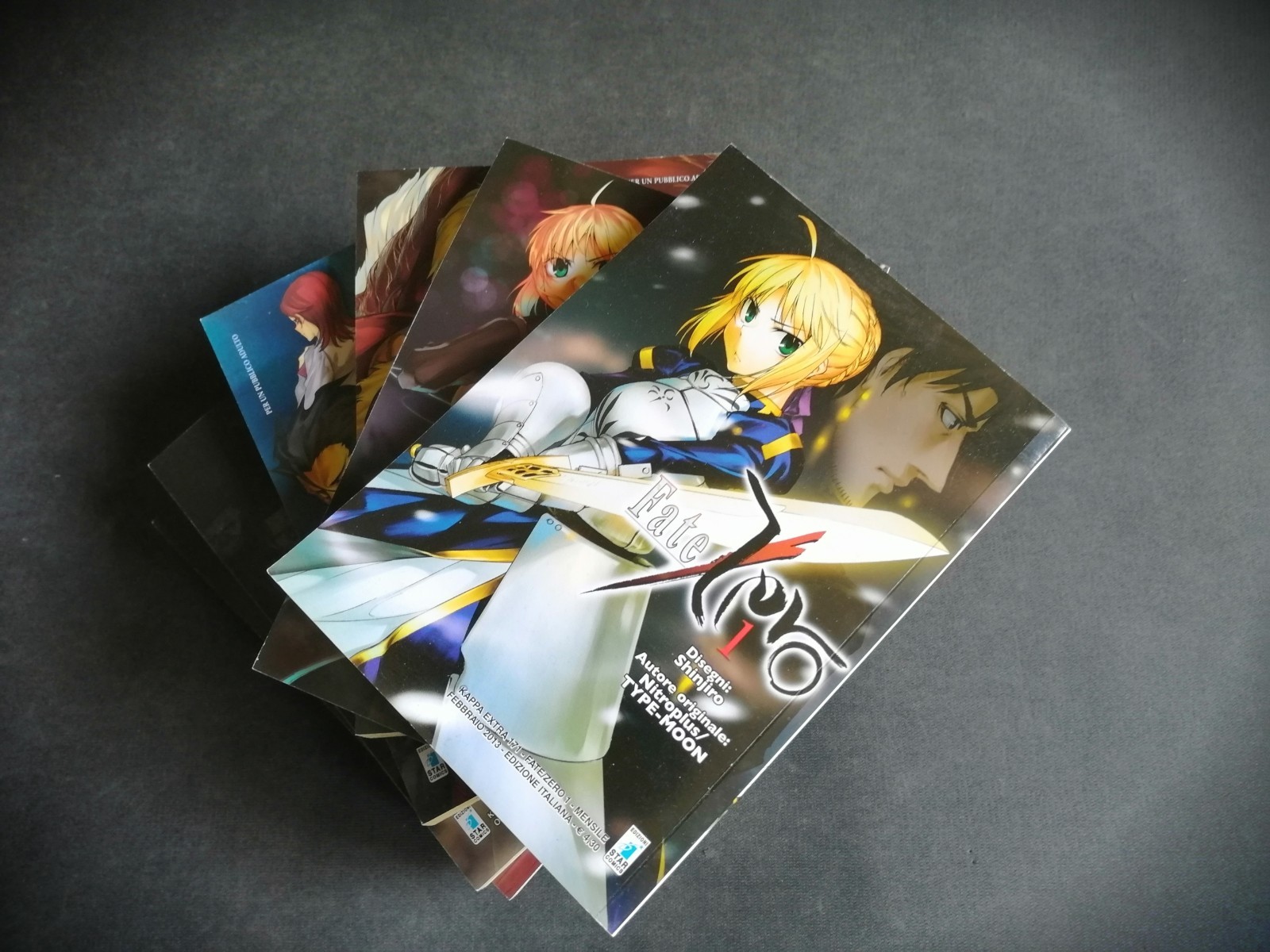FATE/ZERO 1/14 COMPLETA SHINJIRO/TYPE-MOON EDIZIONI STAR COMICS 2013 DA EDICOLA!