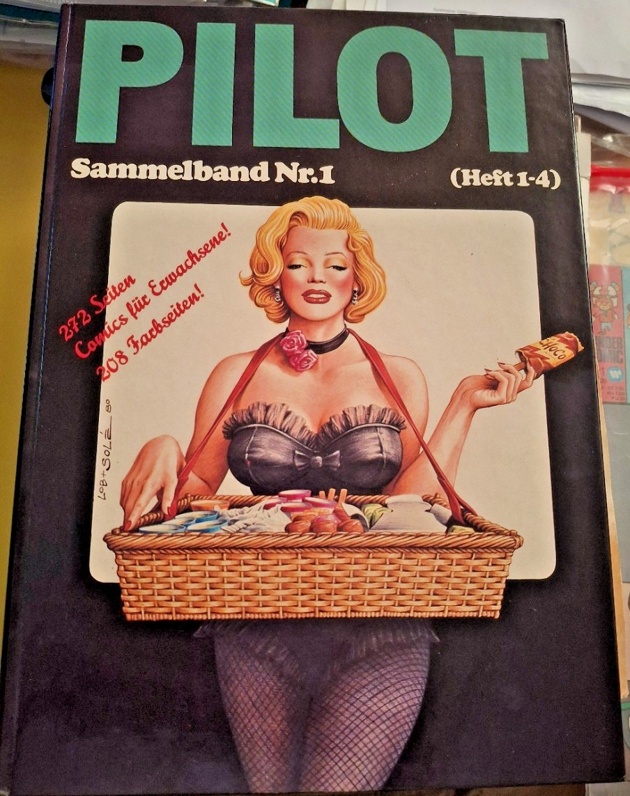 Raccolta Comic Pilot n.1 (libretto 1-4) | Volksverlag | condizioni 0-1 non letto 