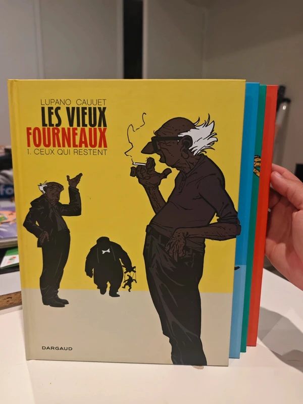 Lot BD les vieux fourneaux