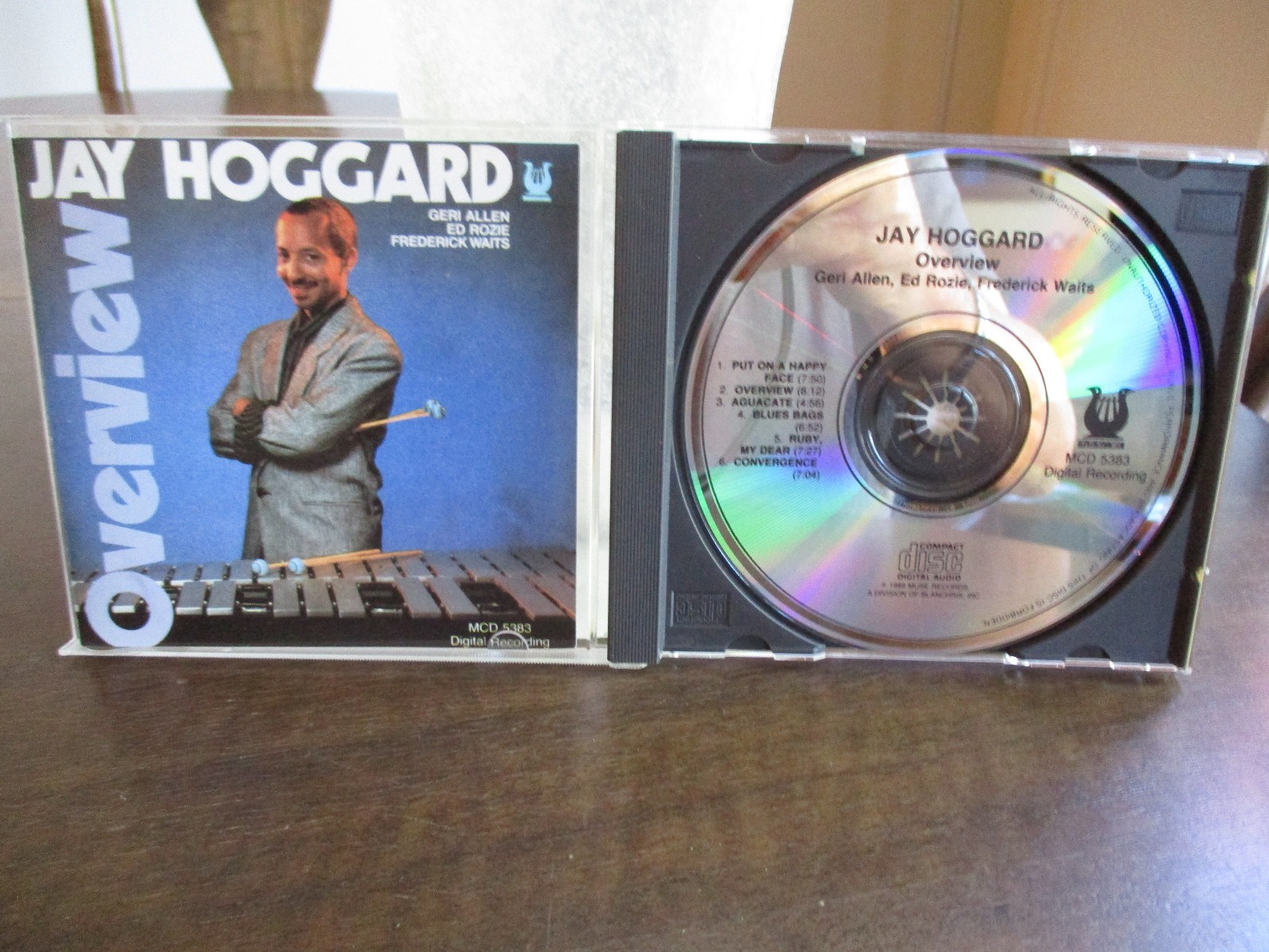 JAY HOGGARD - Overview - 1989 MUSE Records CD Near Mint $11.95