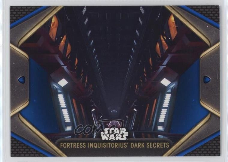 2023 Star Wars Obi-Wan Kenobi Blue Fortress Inquisitorius' Dark Secrets #61 0b3