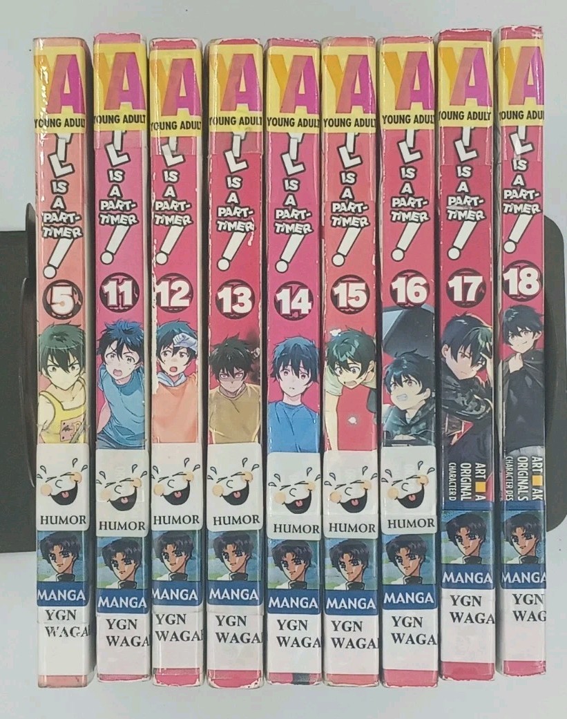 Lotto di 9 The Devil is a Part-Timer #5, 11-18 MANGA Satoshi Wagahara/Akio Hiiragi