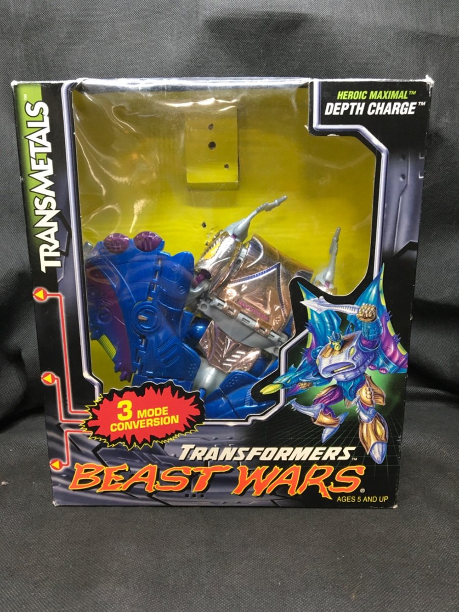Transmetals Transformers Beast Wars Heroic Maximal DEPTH CHARGE Action Figure