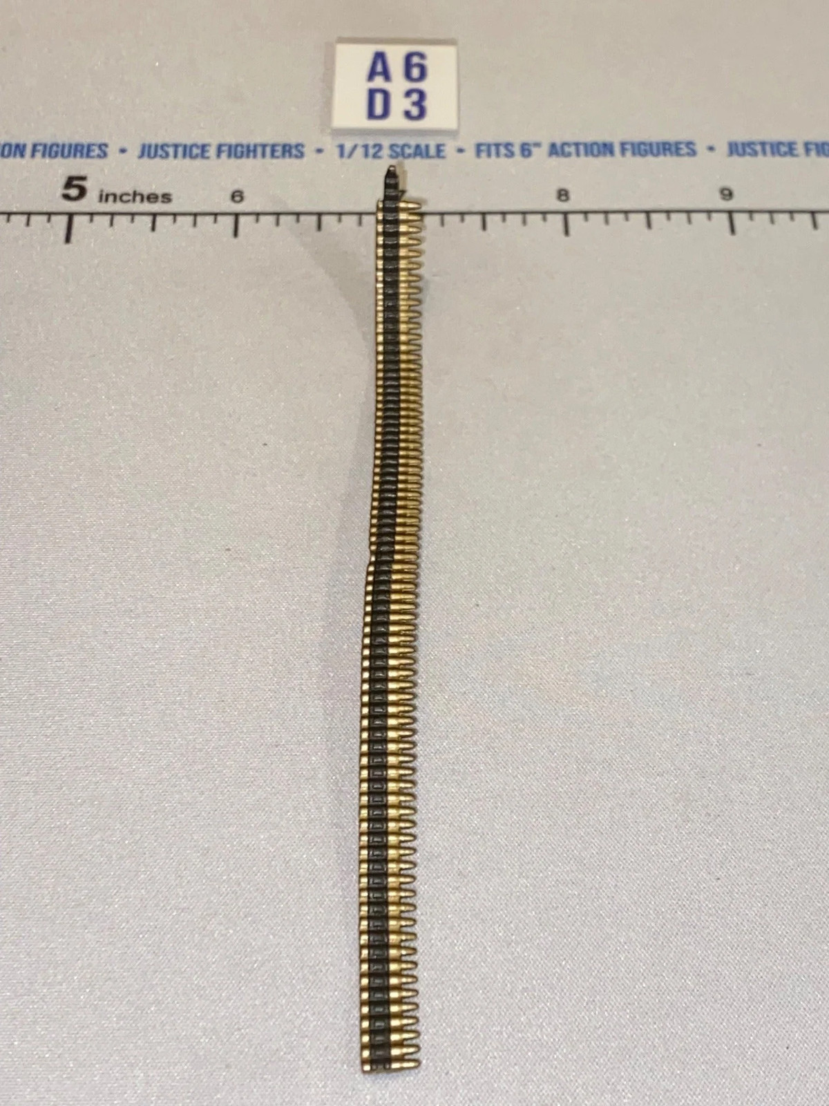 1/12 Scale Modern Era Machine Gun Ammunition Belt - Valaverse