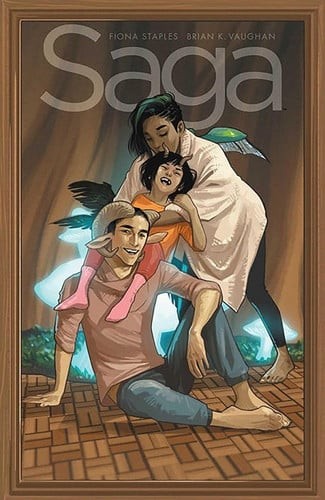 Saga Volume 9 (9) by Brian K Vaughan (paperback)