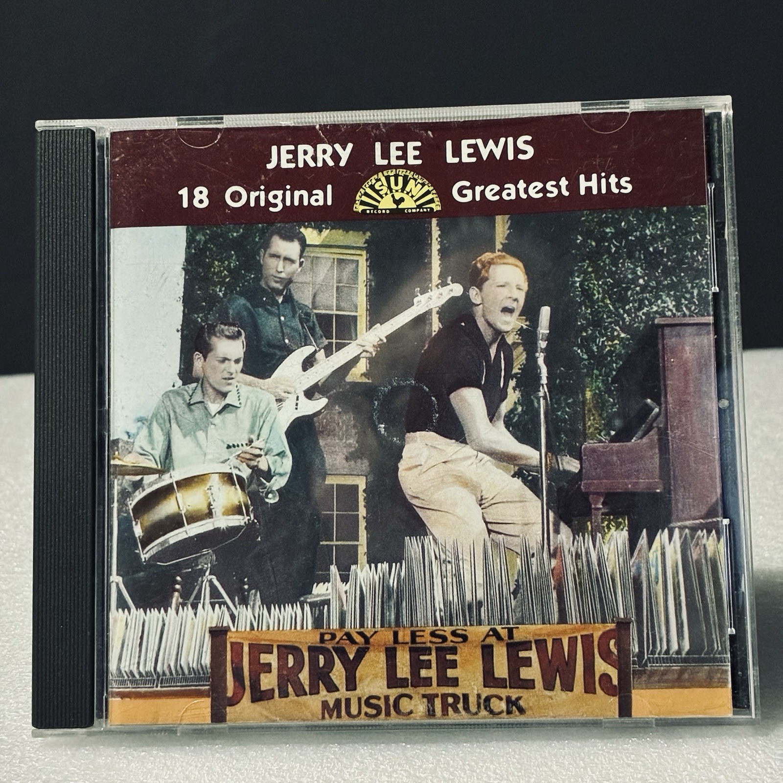 Jerry Lee Lewis CD Rhino 1984 R2 70255 18 Original Sun Greatest Hits The Killer