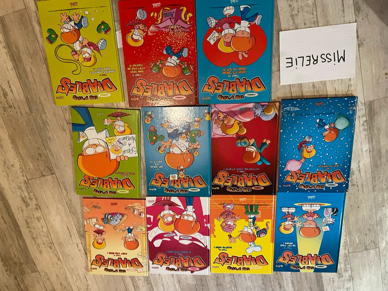 Lot de bd p’tits diables