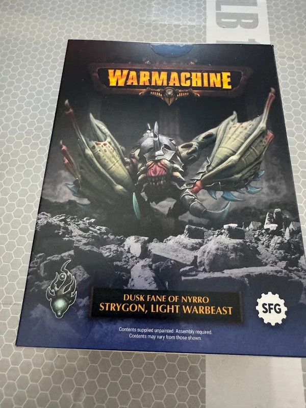 Dusk Fane of Nyrro Light Warbeast, Strygon