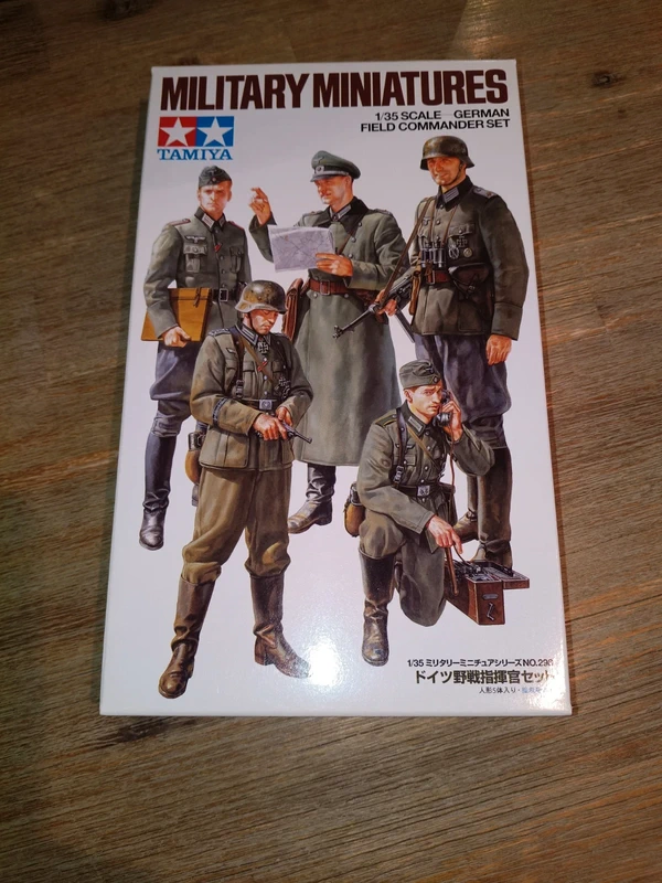 Tamiya Modellbau Satz Plastik 1:35 German Field Commander set
