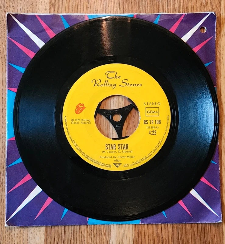 The Rolling Stones - Star star & Doo doo - single 45t