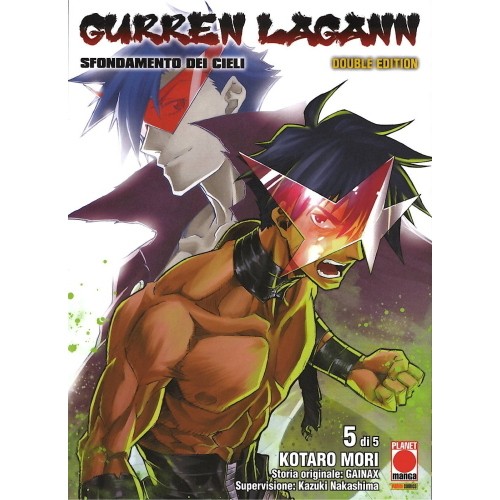 GURREN LAGANN DOUBLE EDITION 5 DI 5 - FUMETTO PANINI COMICS - ITA - NUOVO