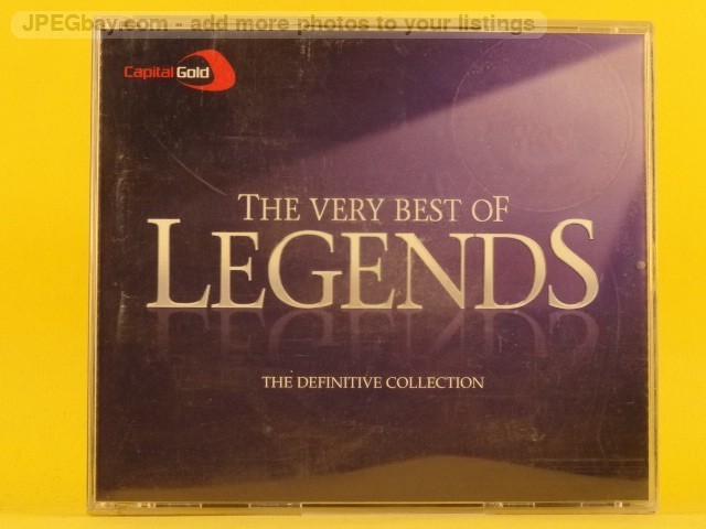 VARIOUS ARTISTS THE VERY BEST OF LEGENDS (3xCD) (Z151) 20+ Track CD Album plus P