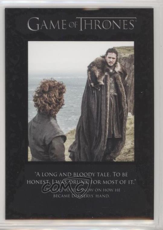 Game of Thrones Stagione 7 2018 The Quotable Una storia lunga e sanguinosa... #Q65 fv8