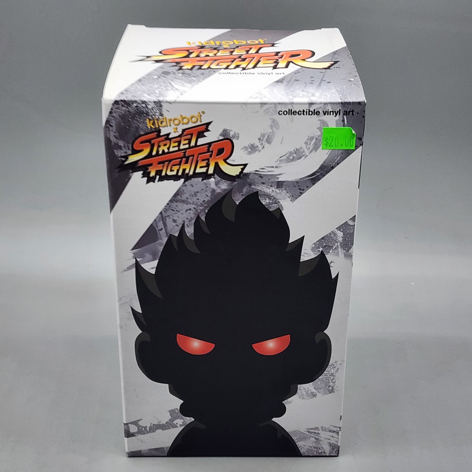 Street Fighter Akuma 7" Figura artistica in vinile da collezione Kidrobot