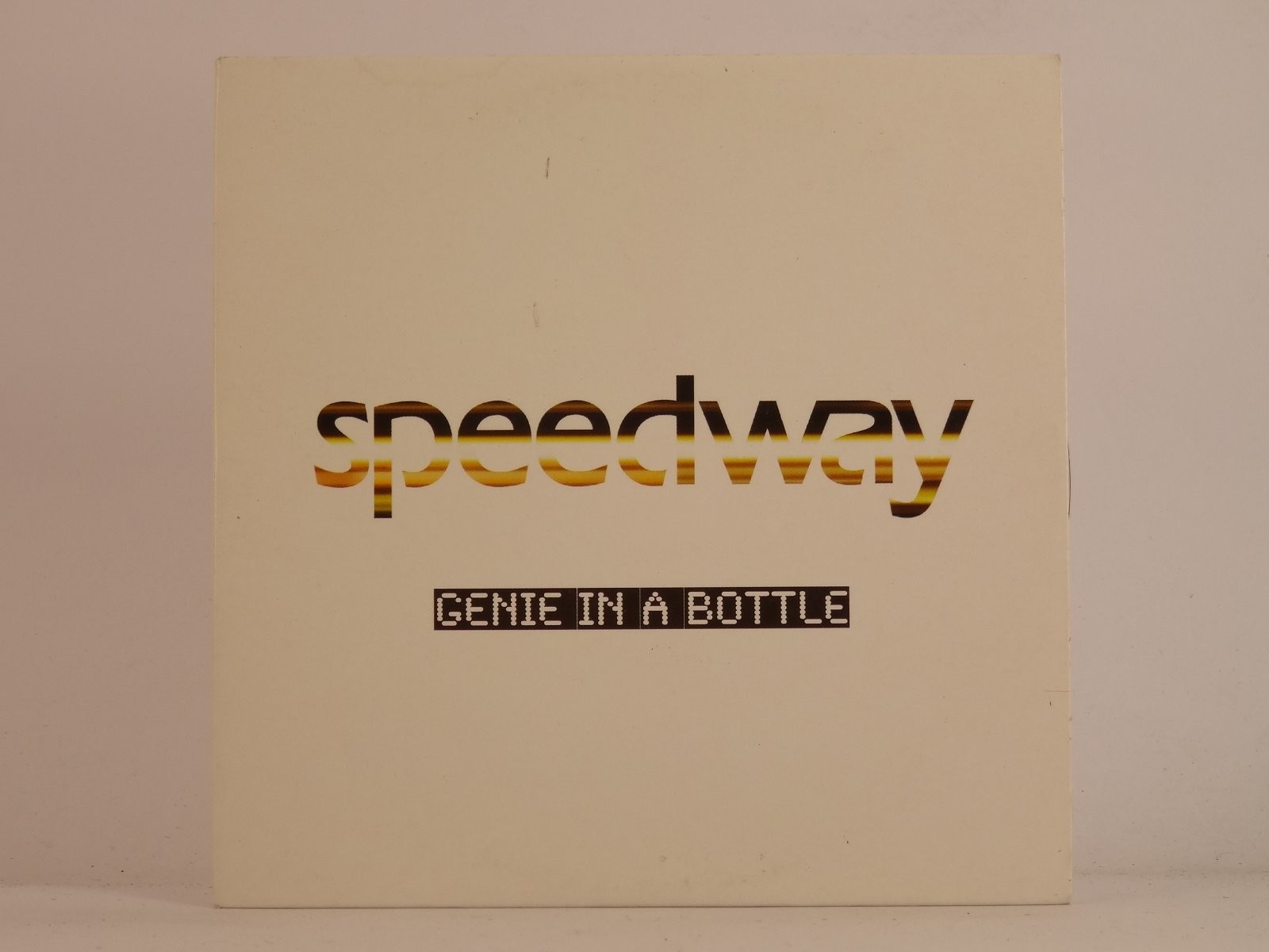 SPEEDWAY GENIE IN A BOTTLE (I80) 1 Track Promo CD Single including Card Sleeve V