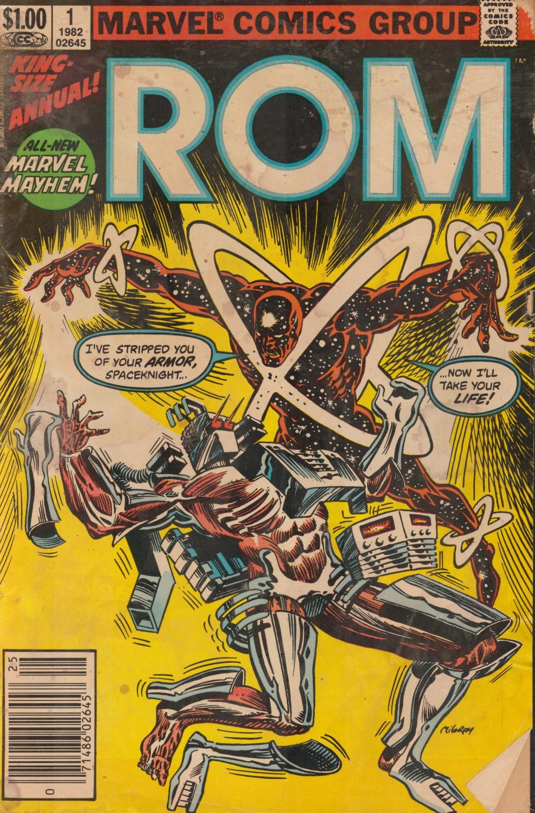 54751: MARVEL ROM ANNUALE #1 grado G