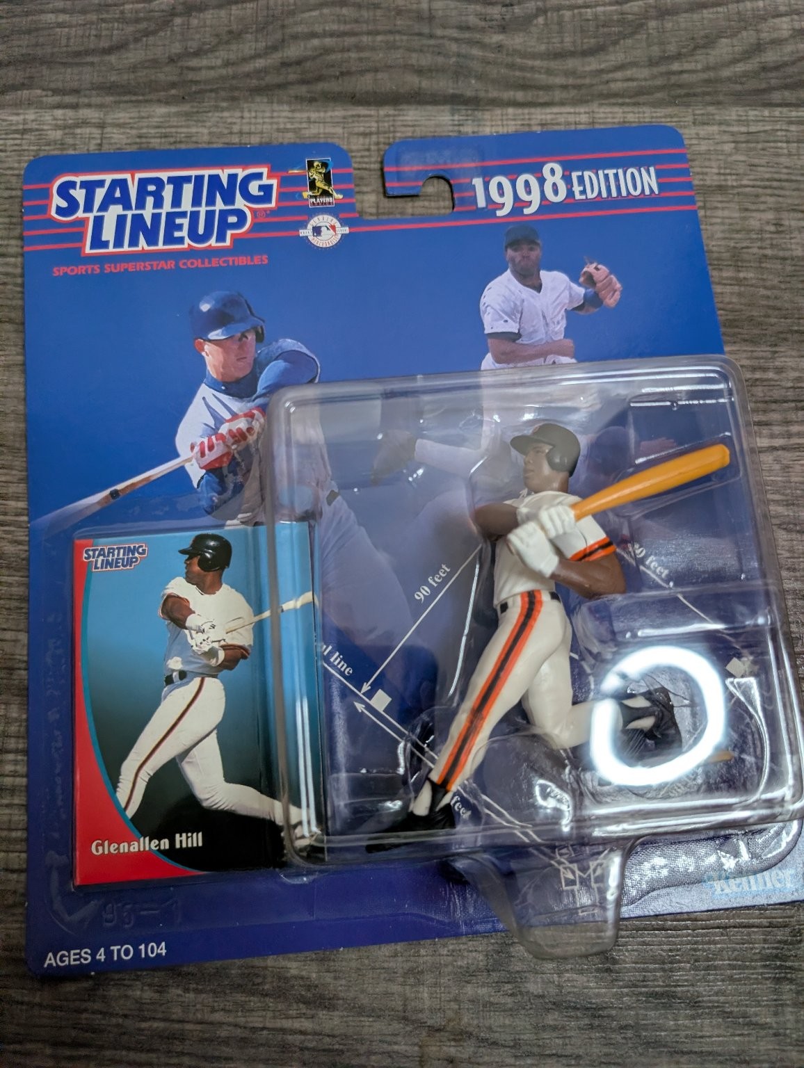 1998 Starting Lineup Glenallen Hill Baseball Action Figure Kenner MLB New Sealed