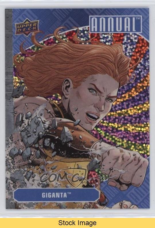 2023-24 Upper Deck DC Annual Color Wheel Sparkle Giganta #92 READ 1je9