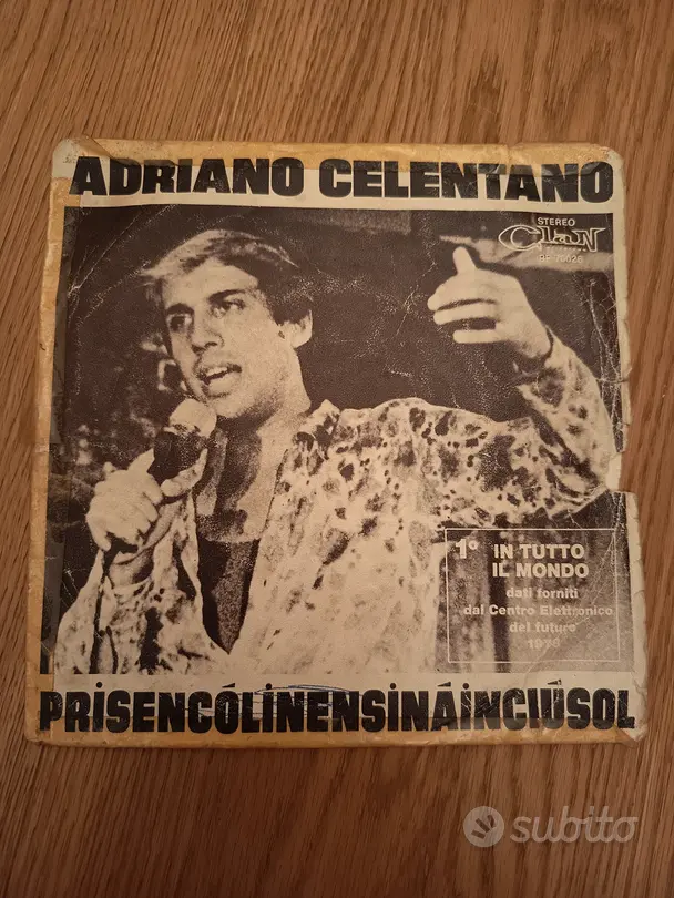 Vinile 45 giri A. Celentano - Prisencolinensinanci