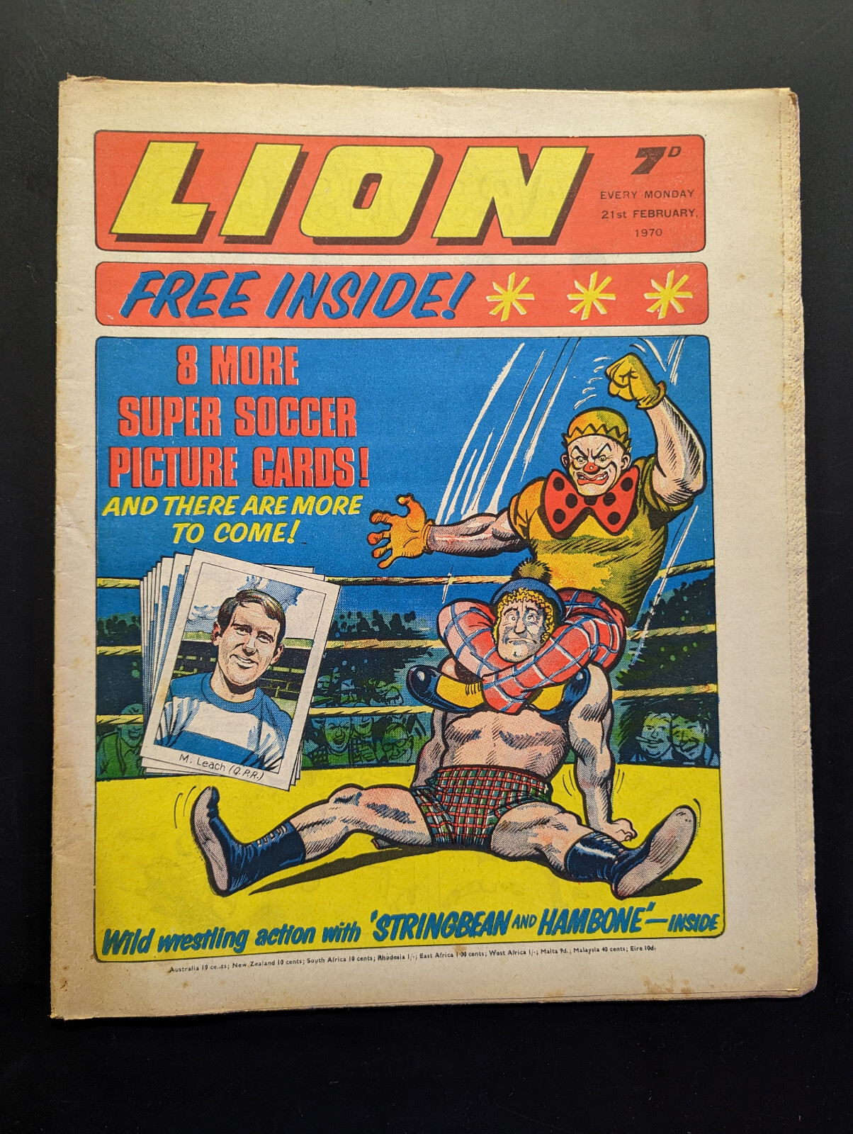 Lion Comic 21st February 1970.