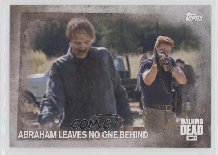 2016 Topps The Walking Dead Stagione 5 Abraham non lascia nessuno dietro #83 2k3