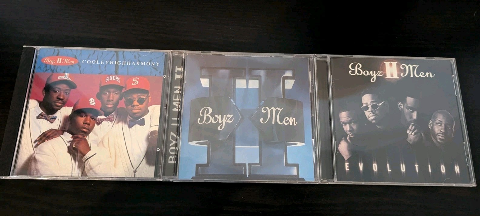 Boyz II Men 3 CD Lot (Colleyhigharmony, Boyz II Men, Evolution) Clean and Tested