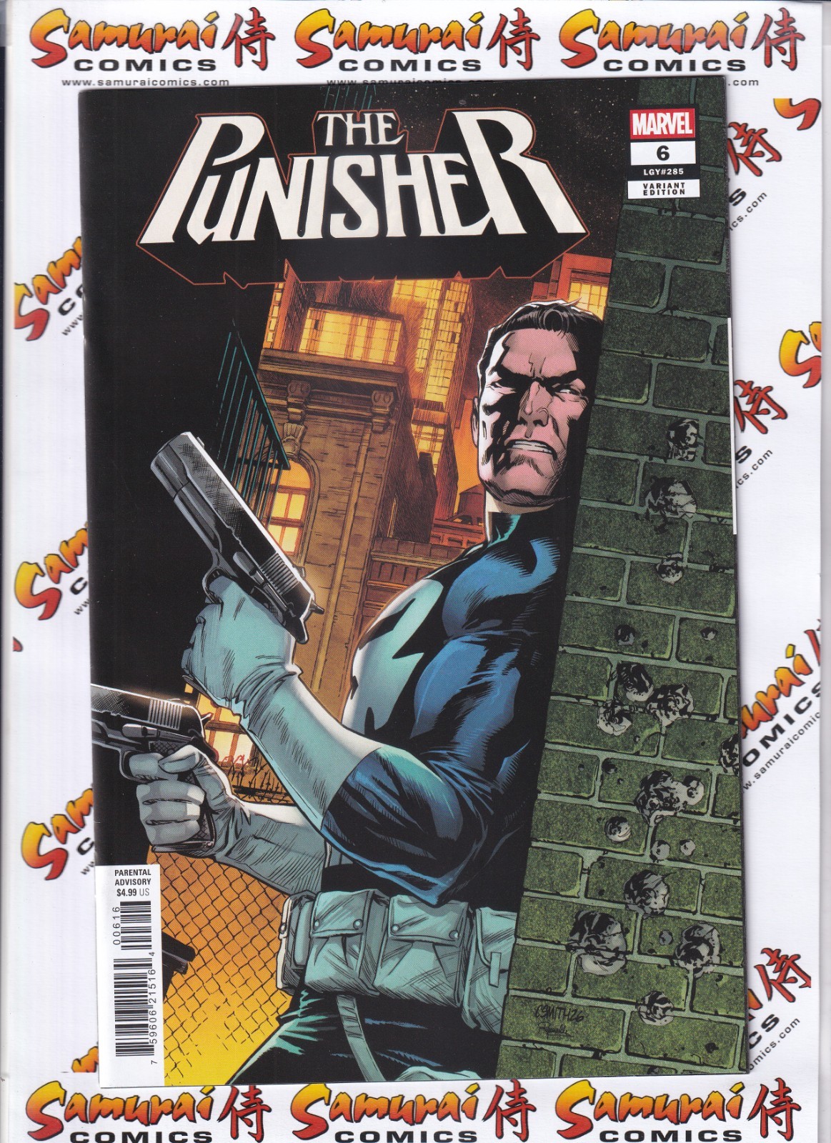 Punisher #6 1:25 Smith Variant scansioni reali!