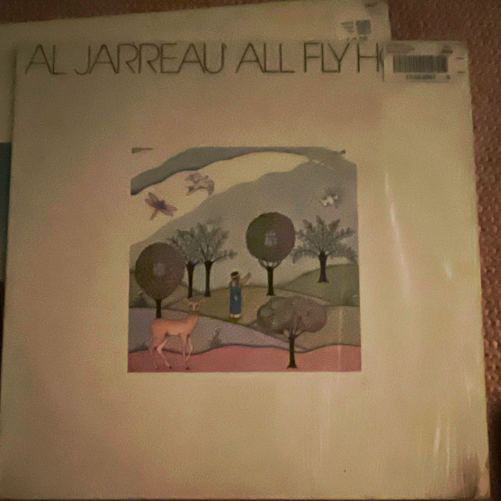 Al Jarreau All Fly Home LP Vinyl 12" Warner Bros. Jazz Funk / Soul