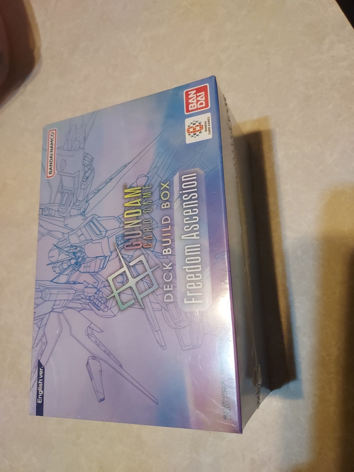 Gundam Card Game Deck Scatola da Costruzione Libertà Ascensione NUOVO DI ZECCA!^