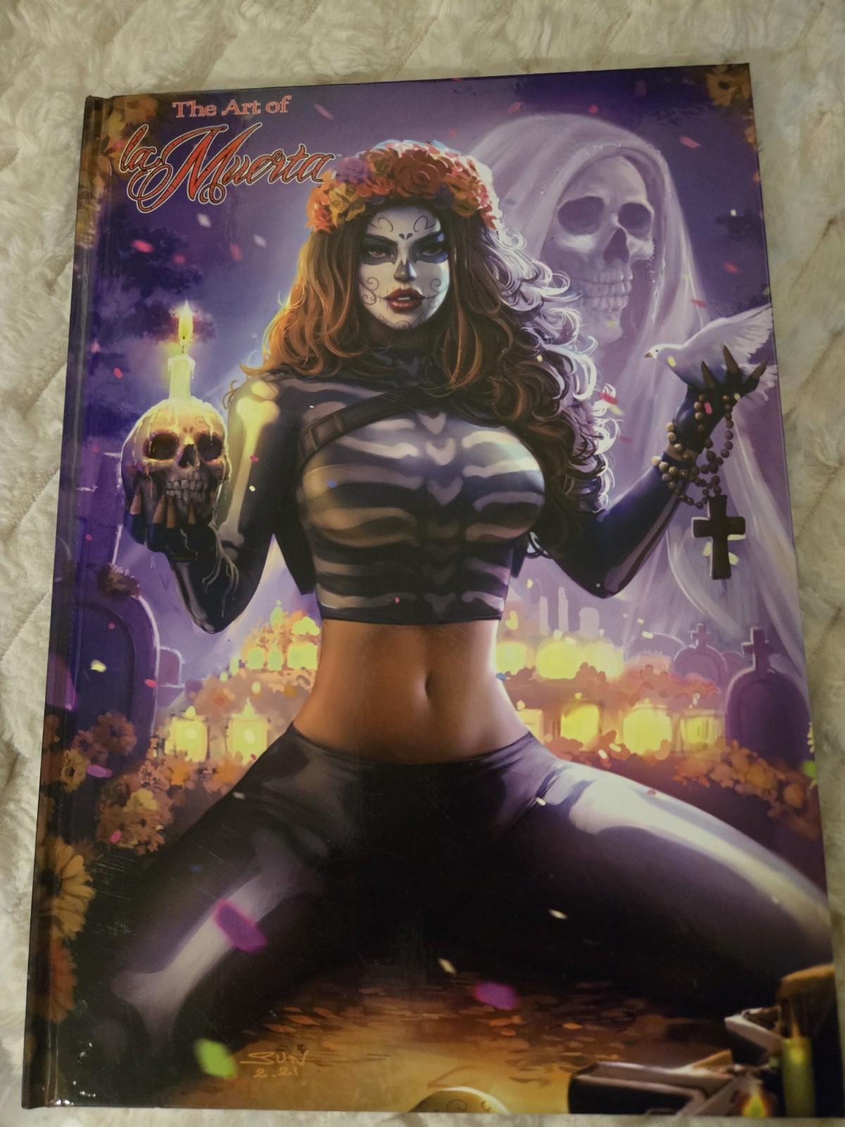 L'arte di La Muerta libro d'arte con copertina rigida