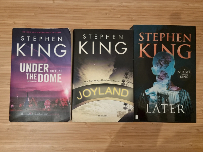 3x Stephen King thriller bundel (NL)