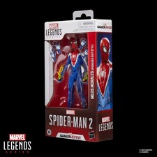 Hasbro Marvel Legends Spider-Man 2 Gamerverse Miles Morales Tuta Aggiornata 6" Fig