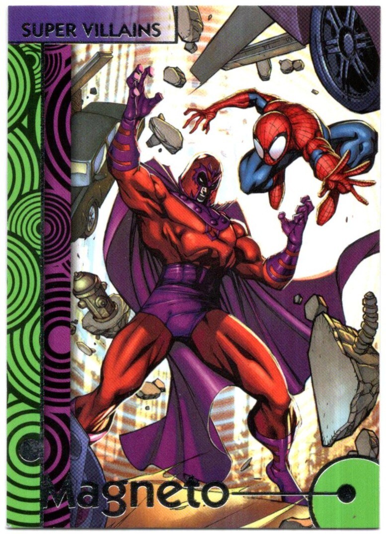 2013 Marvel Fleer Retro SET BASE CARD #56....MAGNETO