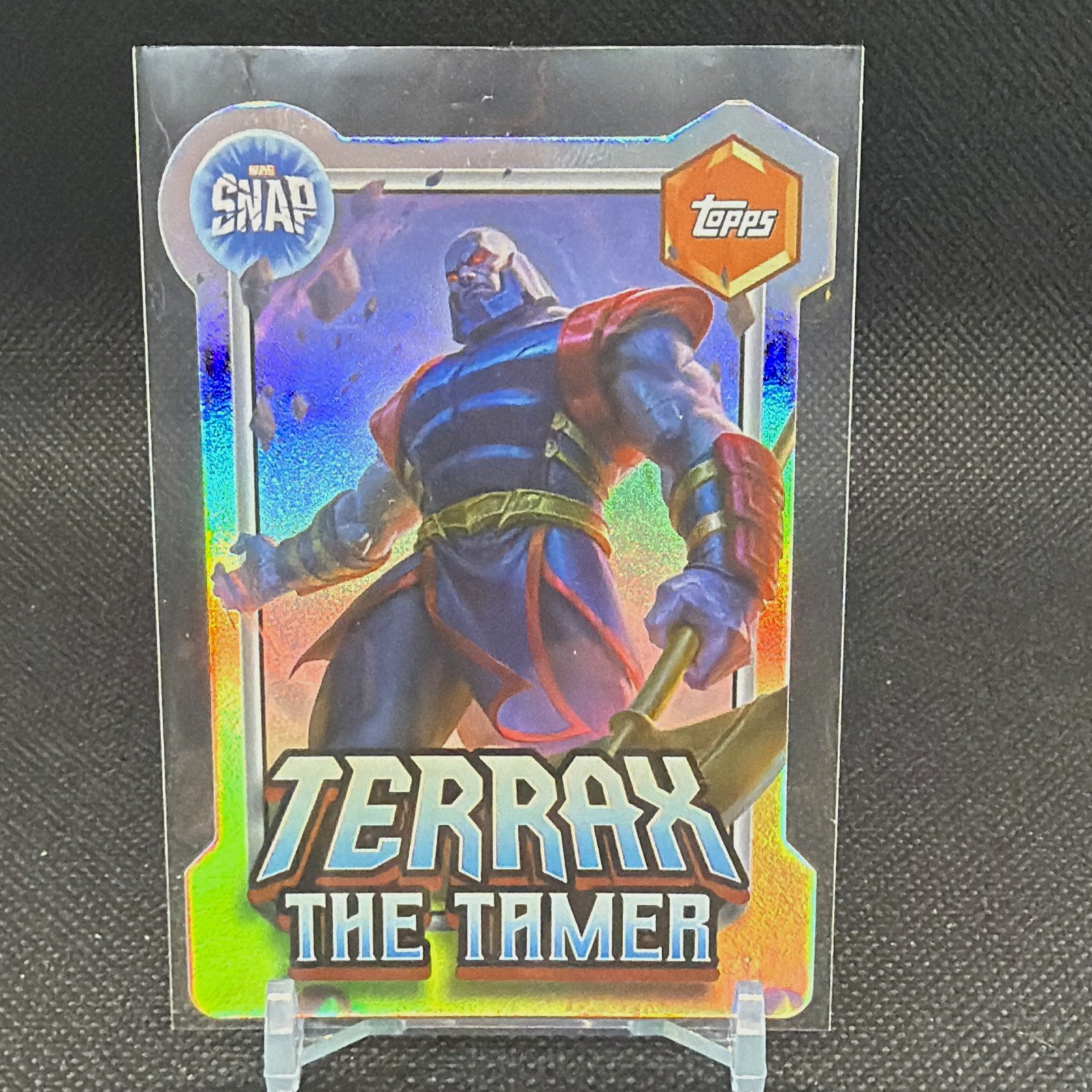 Topps 2026 Topps Marvel Neon Terrax the Tamer Marvel Snap Insert Card MS-20