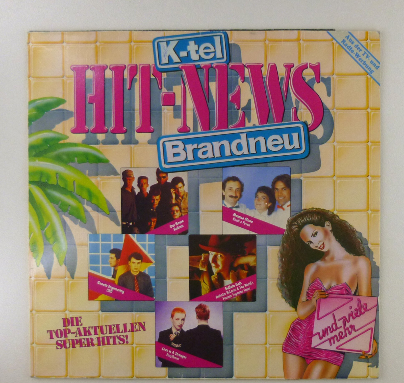 12" LP Vinyl Vari Vari – K-Tel Hit-News Nuovo LL1396 y1