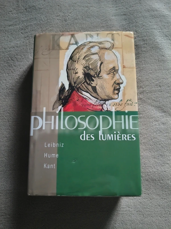 Livre philosophie des lumières