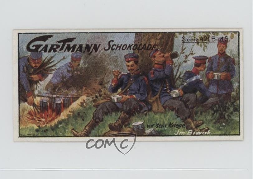 1917 Gartmann Album 17 Nel Bivacco #491-5 15ia