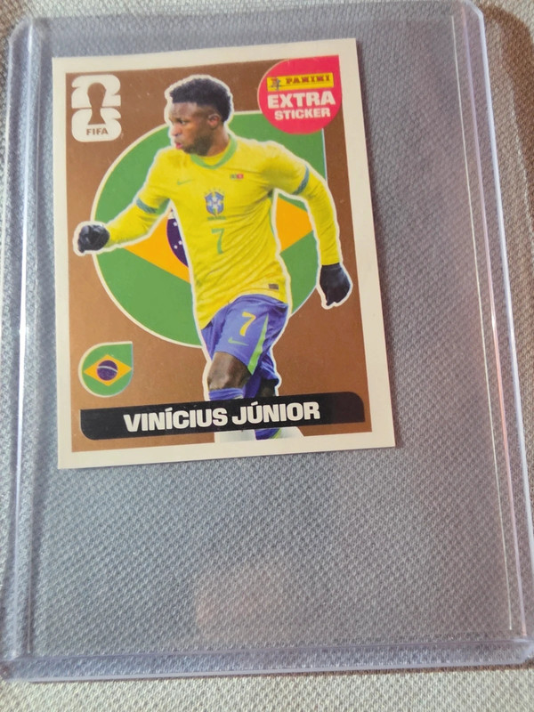 Vinícius Júnior Bronze Extra Sticker