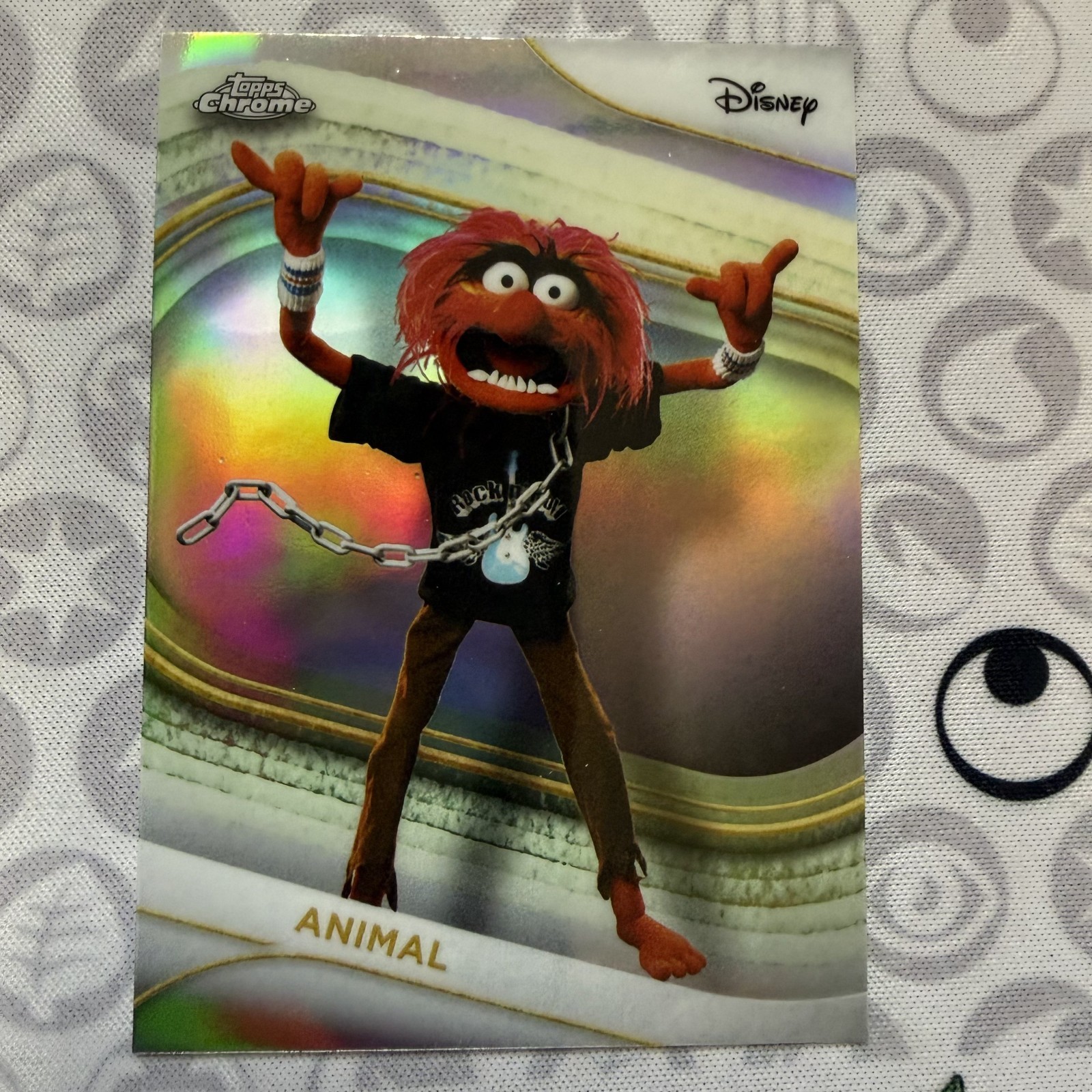 2025 Topps Chrome Disney - Animal #124 Refractor