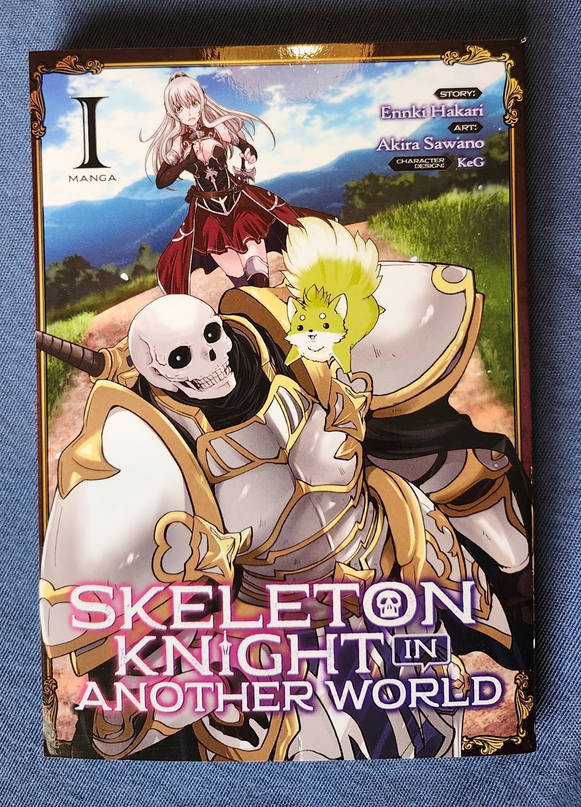 Skeleton Knight In Another World Manga, Vol. 1 brossura
