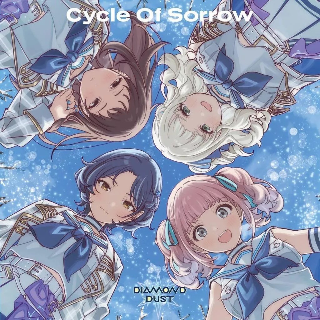CD anime “Girls Band Cry” Diamond Dust / Cycle Of Sorrow anime TV “Girls...