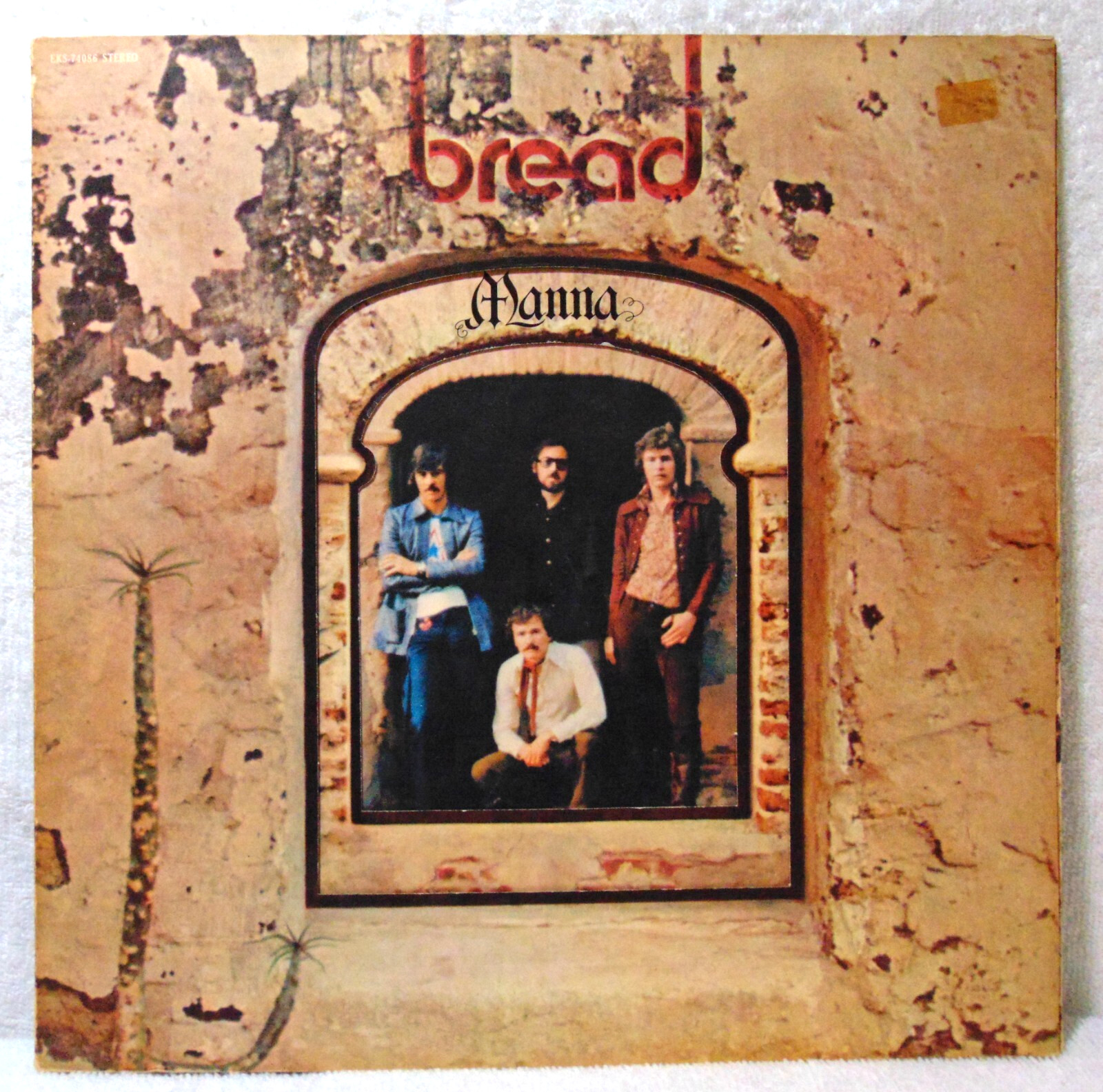 Bread – Manna - 1971 Elektra Records EKS-74086 Pop Rock Vinyl LP 